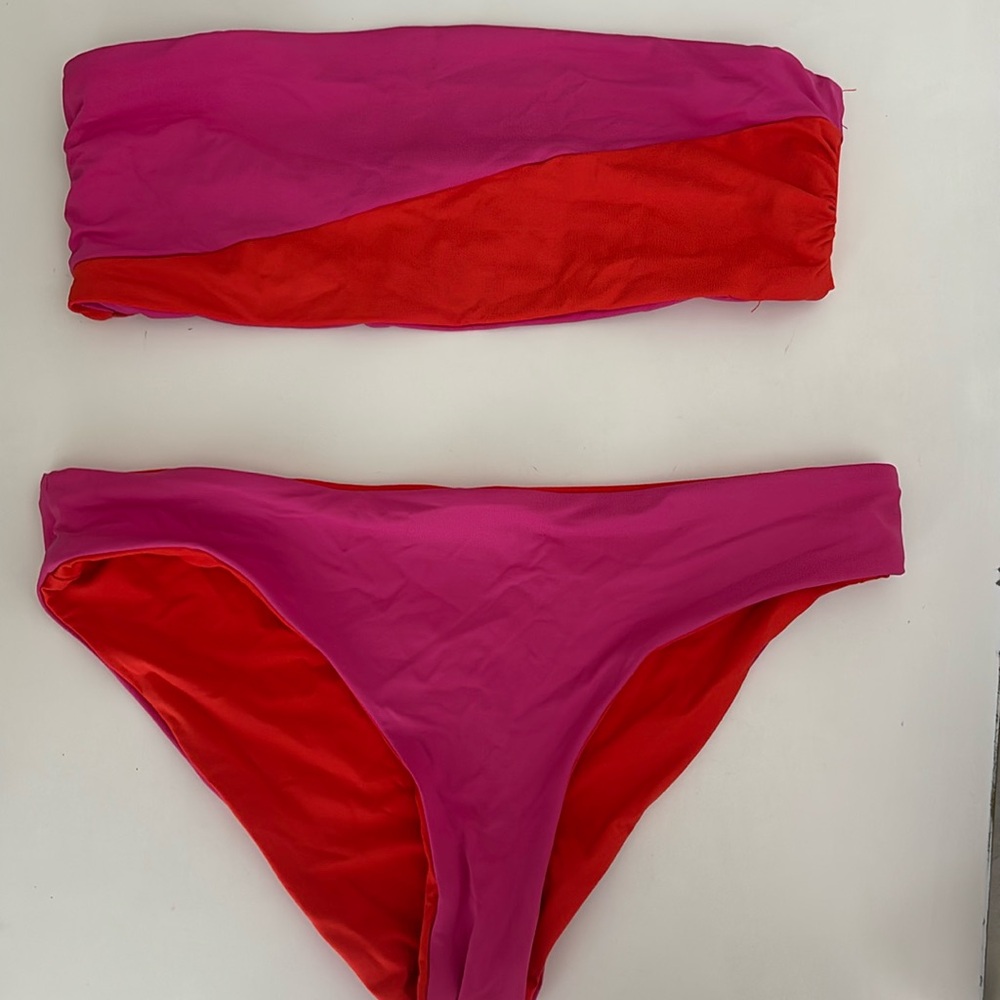 LSPACE STRAPLESS BIKINI SET